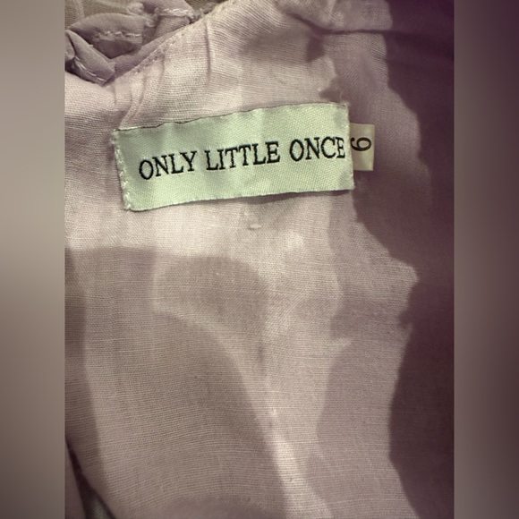 Only Little Once Encanto Isabela Ruffle Sleeve Dress- full length size 6 - Picture 5 of 5